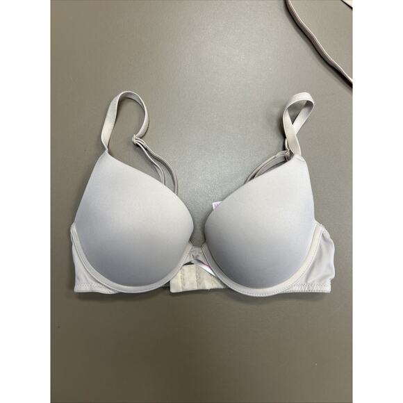 3 Victoria’s Secret 32B Multiway T-Shirt Front Close Racerback Nude Push Up Bras - Picture 2 of 16